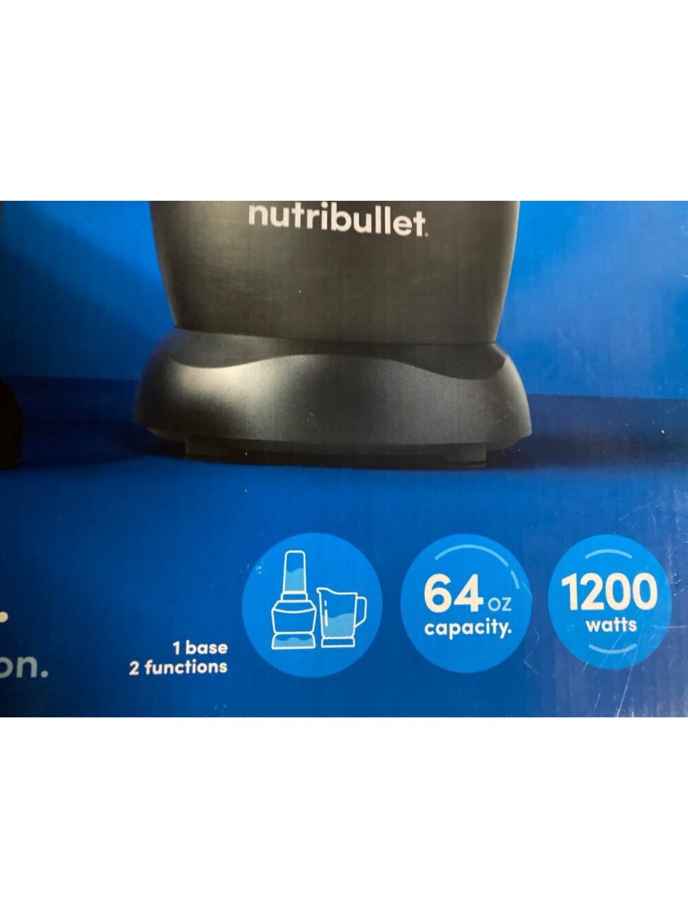 Nutribullet Blender Combo 1200W – NBF50500 Full-Size New in Box - Picture 6 of 7